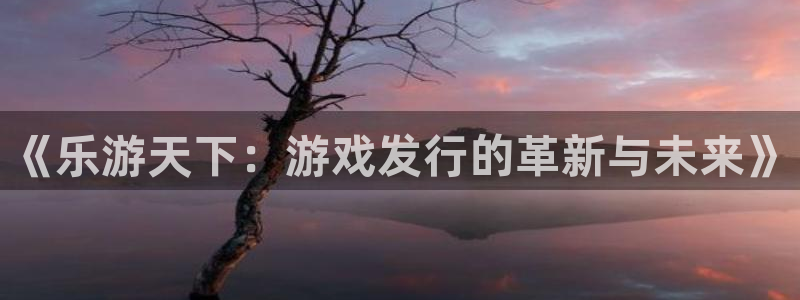 广东蓝图娱乐官网：《乐游天下：游戏发行的革新与未来》
