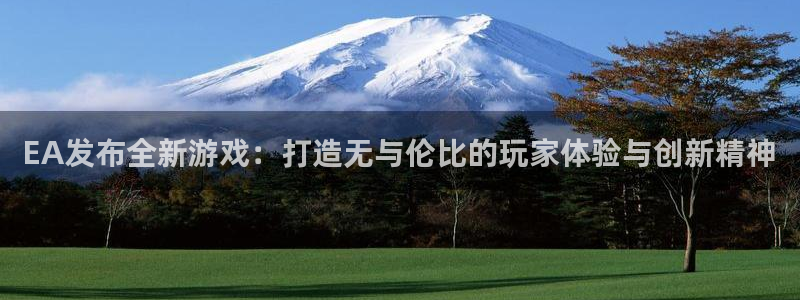 蓝图娱乐客服招聘：EA发布全新游戏：打造无与伦比的玩家体验与创新精神